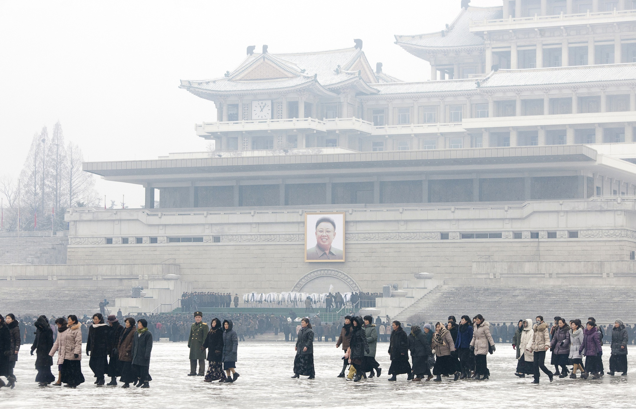 1. Paraqitja e saj e parë zyrtare ishte në funeralin e Kim Jong Il