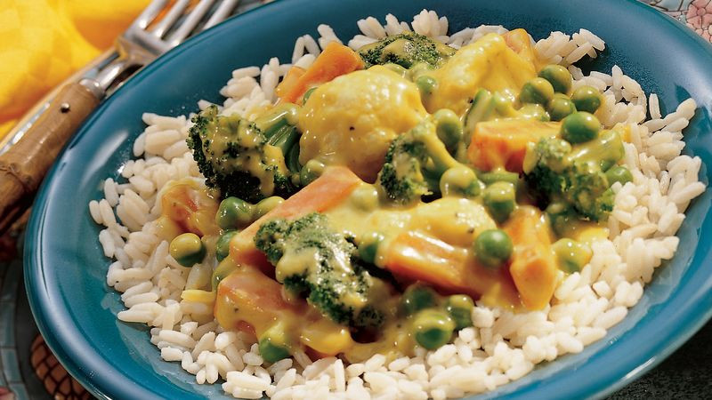 Dita e gjashtë: Oriz dhe perime