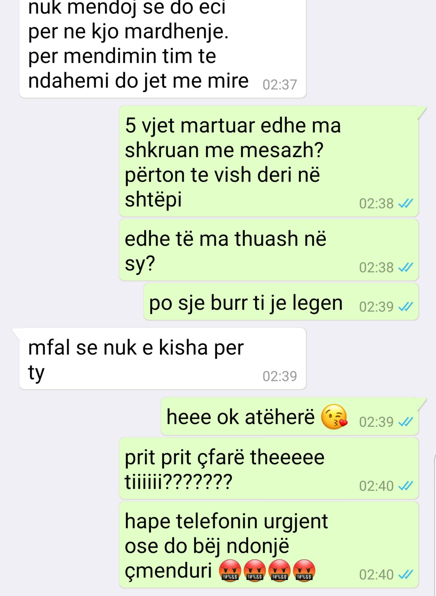 Si mendoni a ka shkuar në shpi?