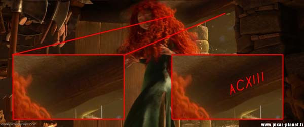 Gdhendur në numra romakë në filmin BRAVE