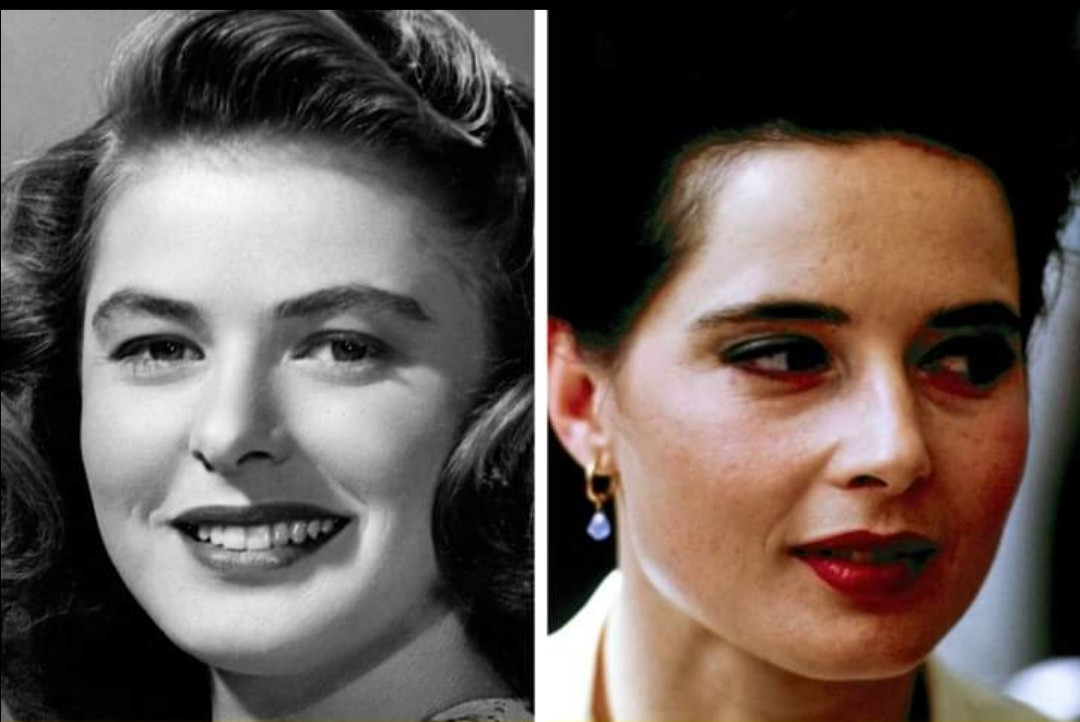 Mami Ingrid Bergmann dhe e bija Isabella Rossellini