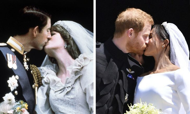 3. Të dyja i ndryshuan betimet tradicionale të martesës.