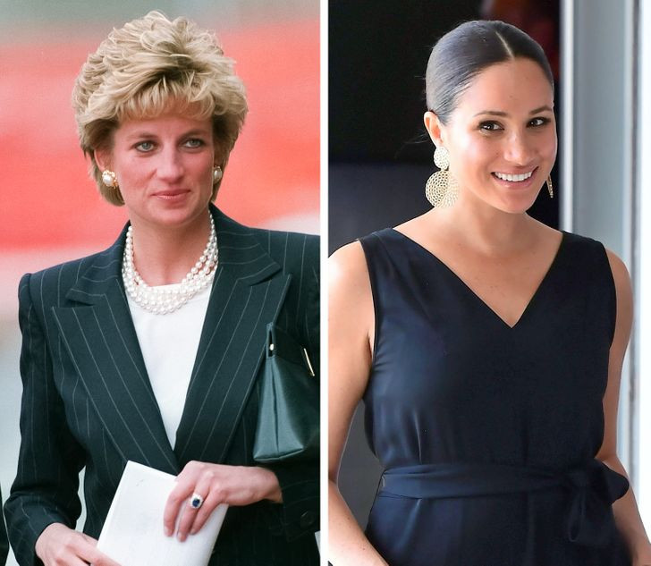 7. Të dyja janë veshur me të zeza në publik.