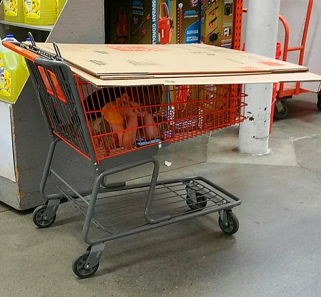 3. Kur shkon për të blerë me babin