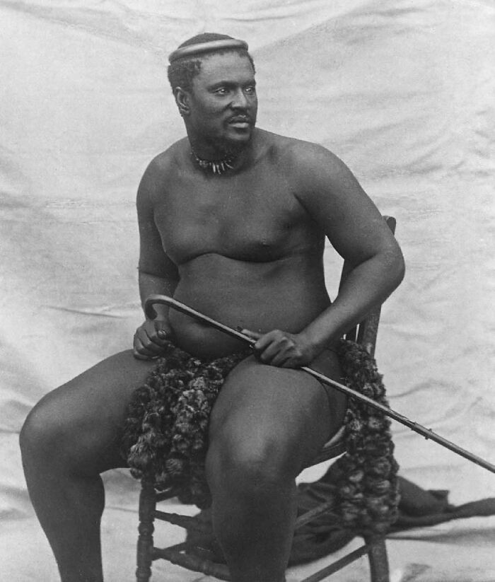 25. Cetshwayo, Mbreti i Zulu-ve që mundi britanikët në betejën e Isandlwana, 1878