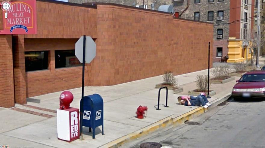 14 fotografitë më të çuditshme dhe qesharake të Google Street View